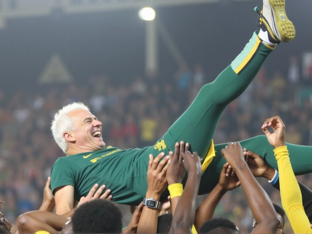 Uganda Coach Applauds Broos' Transformation of Bafana Bafana Ahead of AFCON Qualifiers