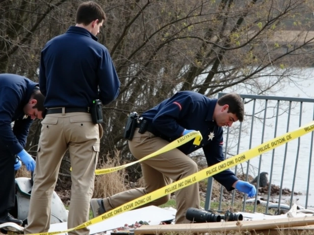 Search for Survivors After D.C. Plane and Helicopter Crash in Potomac River