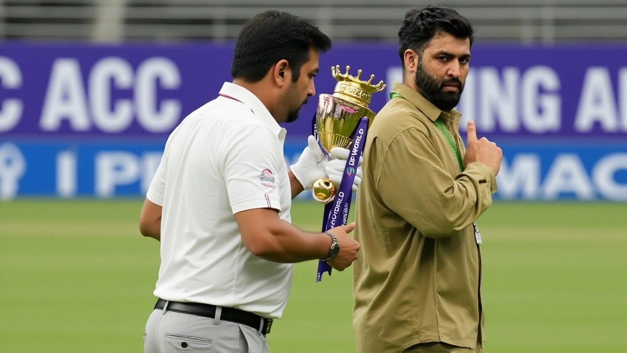 ACC chief snatches Asia Cup trophy after India refuses to accept it