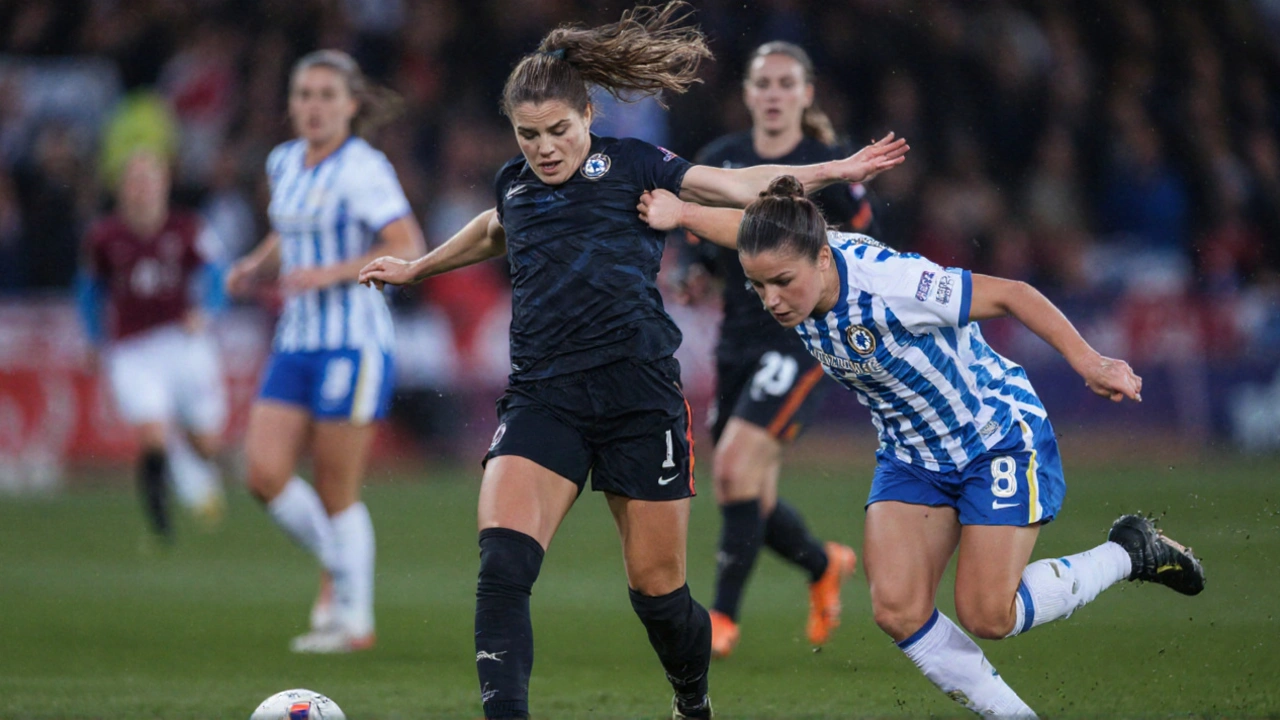Chelsea Women Hold on for a Draw as Brighton Push Leaders to the Brink