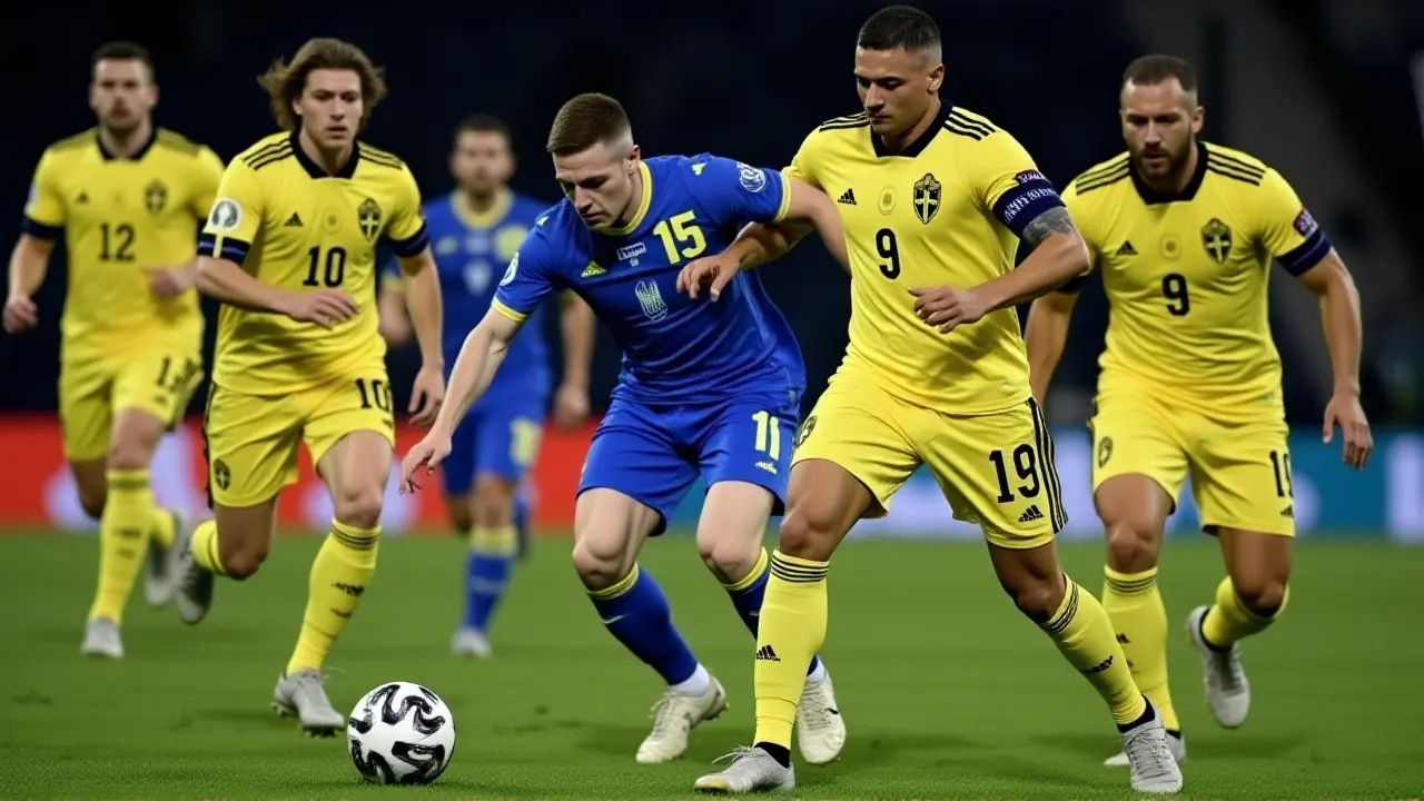 Sweden Defeats Ukraine 3-1 to Advance to World Cup Playoff Final